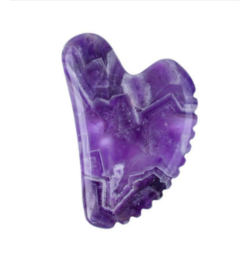 DefinedGlow Ritual — Amethyst Gua Sha + Roller Set