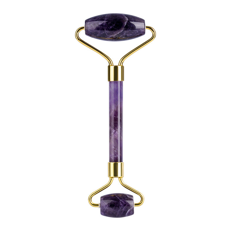 DefinedGlow Ritual — Amethyst Gua Sha + Roller Set