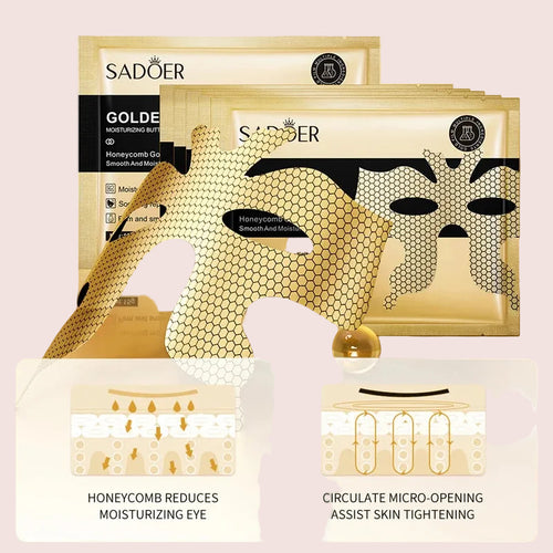 DefinedGlow Golden Hydrogel Eye Masks