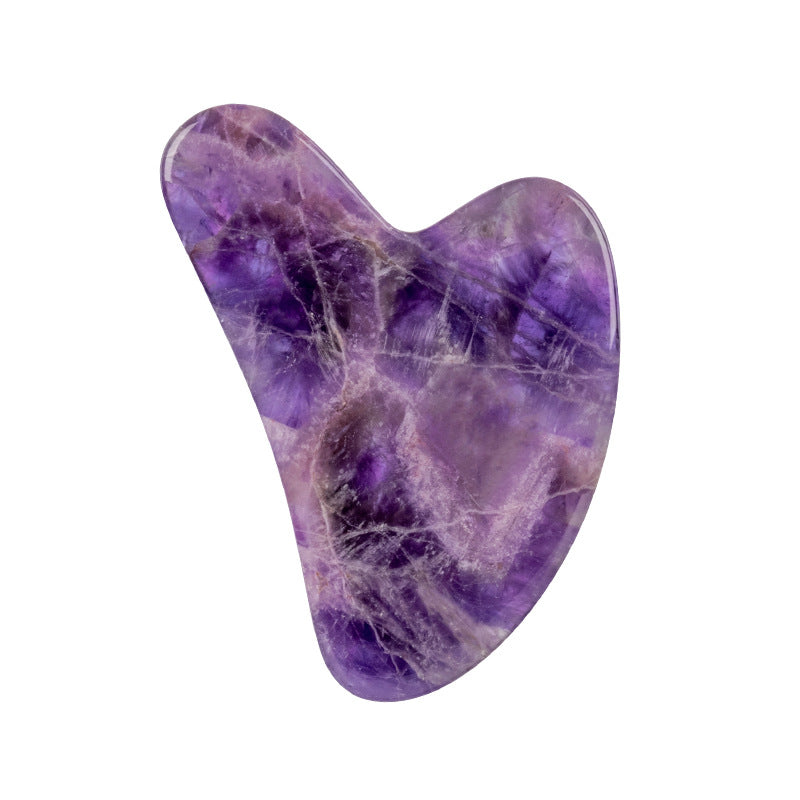DefinedGlow Ritual — Amethyst Gua Sha + Roller Set