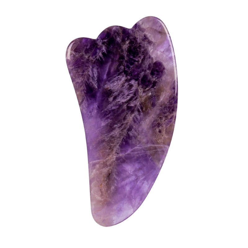 DefinedGlow Ritual — Amethyst Gua Sha + Roller Set