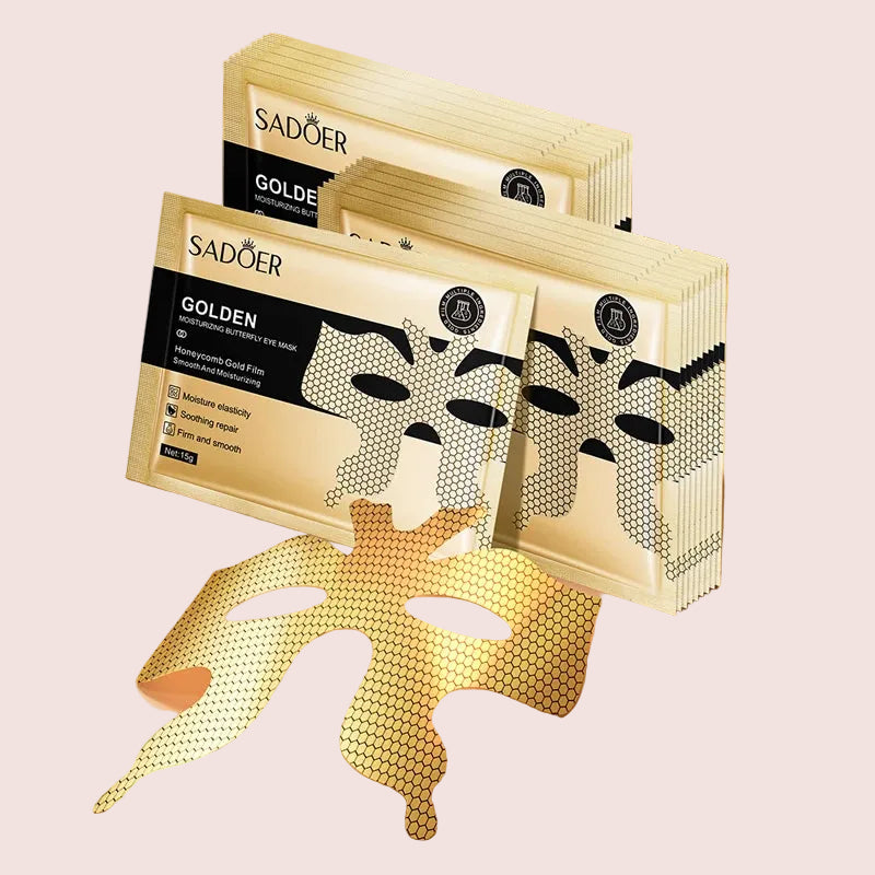DefinedGlow Golden Hydrogel Eye Masks
